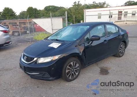 2014 Honda Civic Ex z USA, uszkodzony, nr VIN 19XFB2F89EE237761